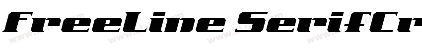 FreeLine SerifCruise字体转换